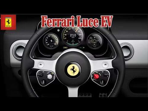 1,113 HP Electric Ferrari is HERE! ⚡ Ferrari Luce Design & Interface Breakthrough