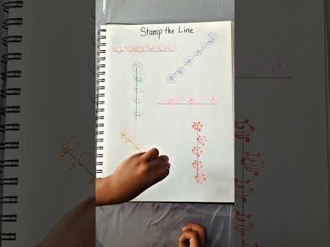 Stamp The Line Activity | Videos for Children