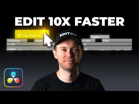 How to edit with INSANE SPEED in Davinci Resolve