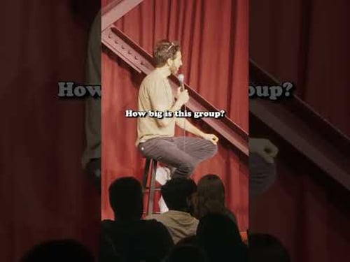 Divorced birds of a feather, stick together 🦅💔🤣| Gianmarco Soresi | Stand Up Comedy Crowd Work