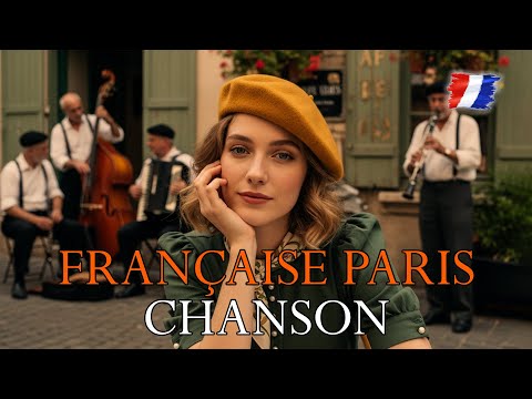 Vintage French Chanson 🎼 A Romantic Journey Carried by Timeless Jazz and the Spirit of Paris