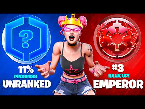 UNRANKED To EMPEROR Speedrun In 24 HOURS! (Season 3)