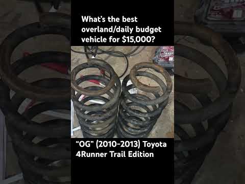 Is the “OG” 5th Gen #4runner Trail the best budget overland/daily vehicle available for $15k?