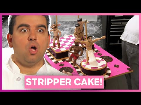 Buddy Makes A Male Stripper Cake For A Bachelorette Party! | Cake Boss