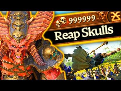 Using Skulls to Become Unstoppable in Total Warhammer 3