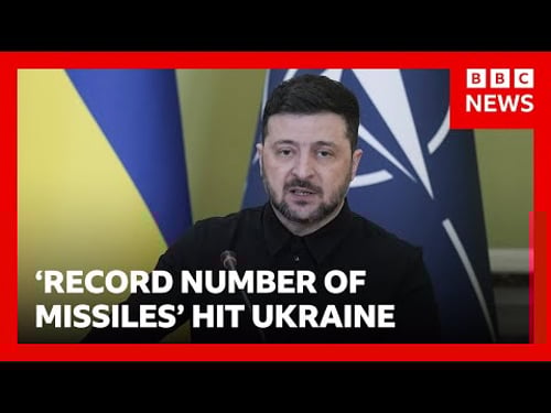 Russia hits Ukraine energy sites in 'most powerful blow' so far this year | BBC News