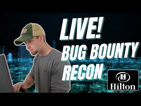 Live Bug Bounty Recon (Raw Stream) | HackerOne Public Program - Hilton