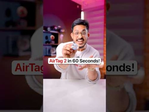 AirTag 2 Review in 60 Seconds!