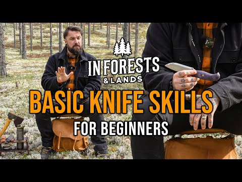 Basic Knife Skills for Beginners - How to Use a Knife Safely in the Outdoors - Joe Price Bushcraft