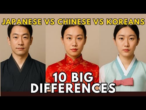 10 Mind-Blowing Differences Between Japanese, Chinese, and Koreans