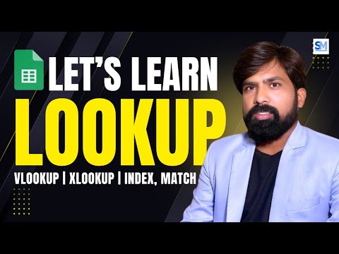 Google Sheets Lookup Masterclass | Learn ALL Lookup Functions in One Video