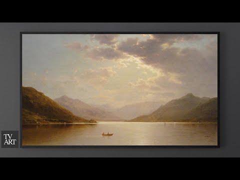 TV Art Screensaver | Landscape Paintings By John William Casilear | 4K 2 Hours