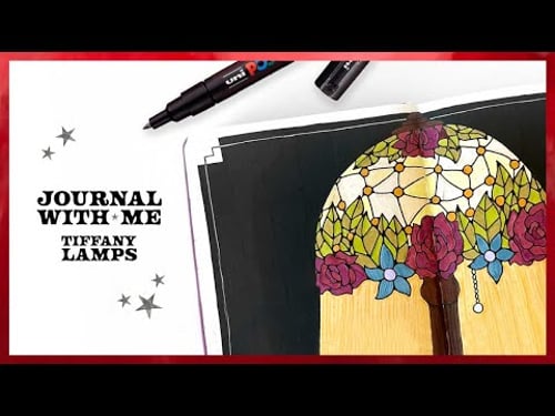 Journal with Me / Tiffany Lamps & their History 🌹💡💐