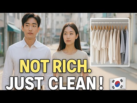 “Why Koreans Always Look So Clean and Stylish—Even on a Budget!”
