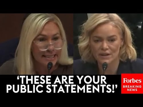 BREAKING NEWS: Marjorie Taylor Greene Asks NPR CEO If She Worked With Biden Admin. To Censor Speech