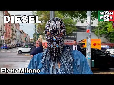 Diesel Milan fashion week 23/09/2025 ๐ฎ๐น #italy #milan #mfw #shorts