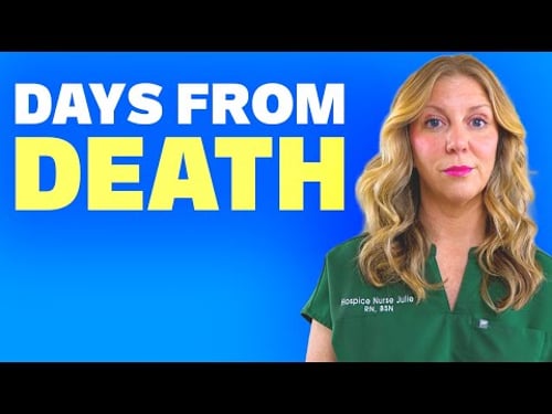 What Happens Right Before Someone Dies?
