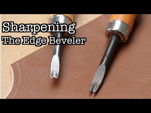Sharpening Leatherwork Tools - The Edge Beveler