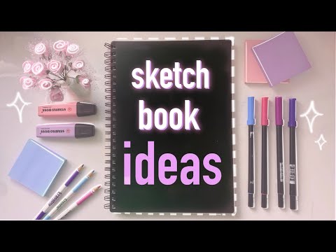 ✨5 Ways to Fill Your Sketchbook \\ aesthetic, simple & pretty ✨ episode 3