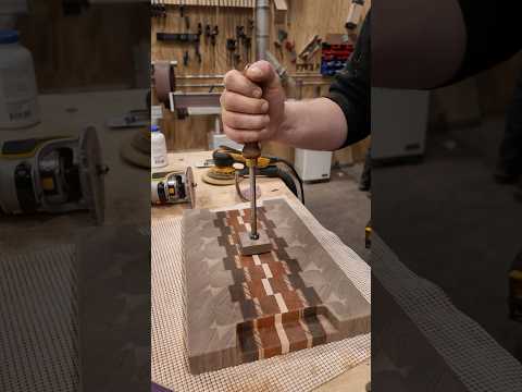 Walnut, Maple, and Red Wood... #woodworking #shorts