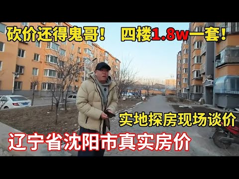 砍价还得鬼哥,辽宁省沈阳市四楼1.8w一套,房东美女超级大方!【鬼头看房】