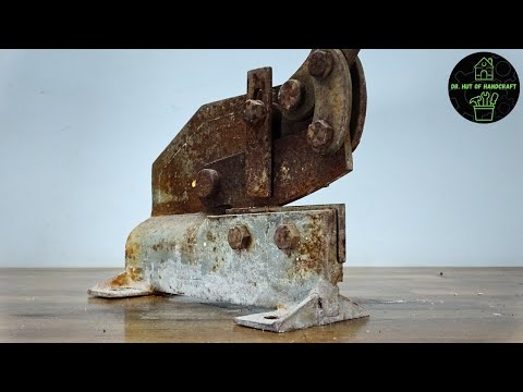 "Mubea" metal shear restoration I Dr. Hut of Handcraft