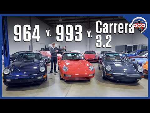 Carrera 3.2 vs 964 vs 993: Which one should you buy?