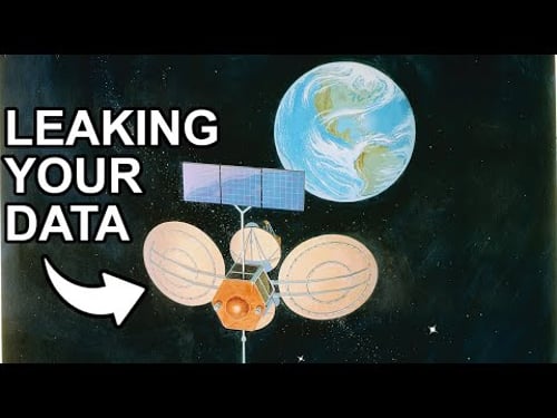 Satellites Are Leaking Your Calls, Texts, & Browsing Habits