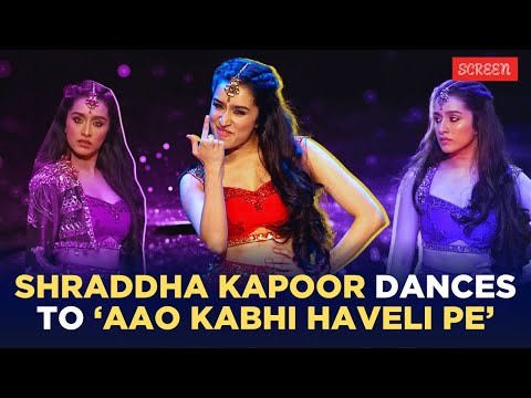Shraddha Kapoor’s FULL dance performance at SCREEN awards | SCREEN
