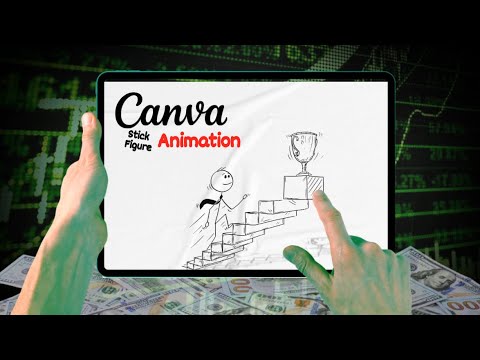 How to Create VIRAL Stick Figure Animations in Canva