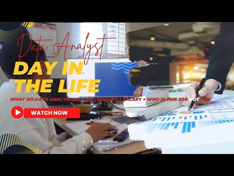 What I *actually* do as a Data Analyst + Salary + Job Descriptions + Who this job is "NOT" for