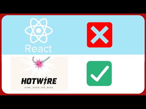 Stop using React! Hotwire Introduction Part I: Turbo Frames