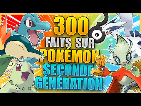 300 Facts About Second Generation Pokémon
