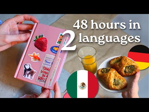 2 days in the life of a POLYGLOT speaking *only* Spanish & German