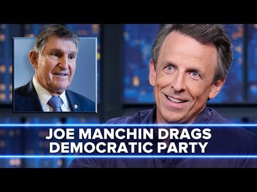 Joe Manchin Attacks Democratic Party in Memoir