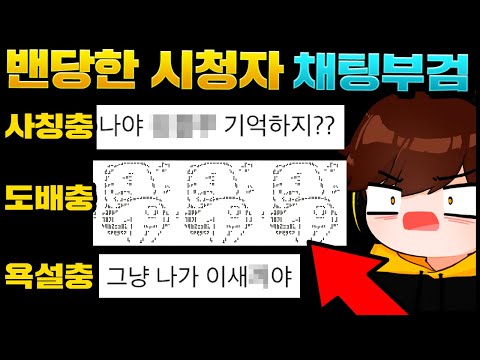 4년동안 밴당한 시청자 채팅 부검하기ㅋㅋㅋ