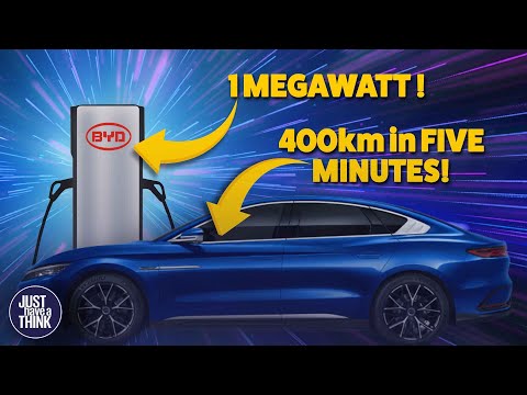 BYD 1 MEGAWATT 5 minute EV Charger. Overdue or Overkill?