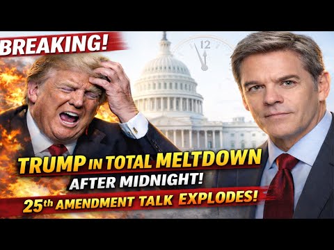 BREAKING Midnight Chaos — Trump SPIRALS as 25th Amendment Talk IGNITES