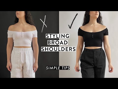 How To Style Broad Shoulders & Create BALANCED Outfits