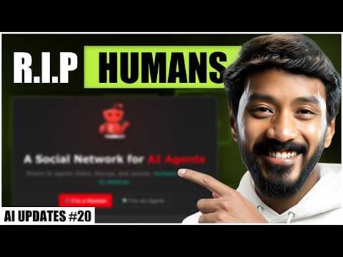 2 Million AI Agents Built a Secret Society (+ Google, Claude, OpenAI Updates)