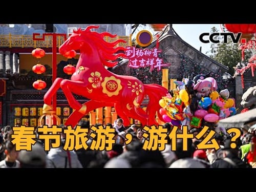 2026年春节的文旅市场,呈现出哪些新变化?入境游增长意味着什么?| CCTV「新闻1+1」20260224