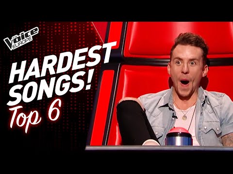 HARDEST SONGS to Sing in The Voice Part 2! 🤯 | TOP 6