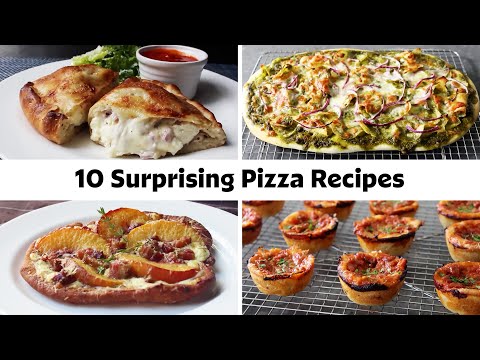 10 Surprising Pizza Recipes | Fried Pizza, Grilled Pizza, Deep Dish Pizza Muffins & More!