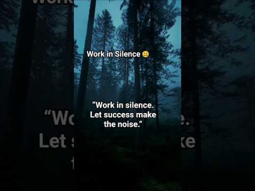 Work in Silence 🤐 #motivation #mindset #mindsetmatters #mindsetshift #mindfulness #mindblowingfacts