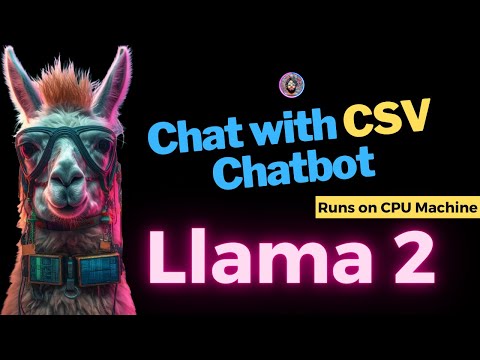 Chat with CSV Streamlit Chatbot using Llama 2: All Open Source