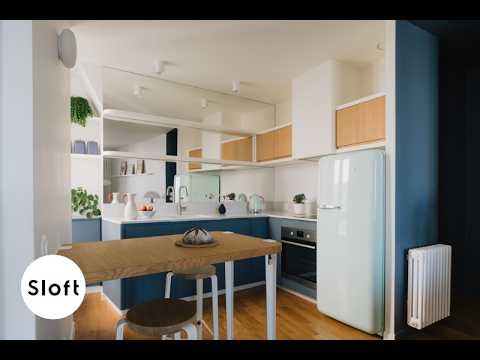 A 40sqm/431sqft bachelor pad in Montmartre