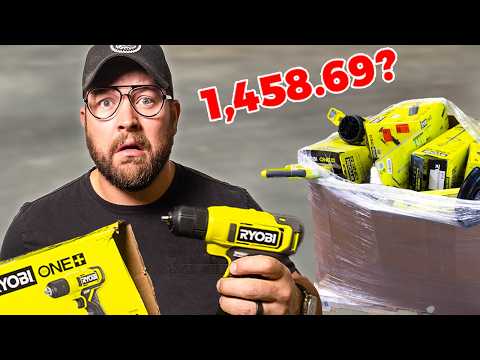 I Bought A Pallet of Ryobi Returns for $1458.69