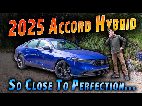 2025 Honda Accord Hybrid Review | Sporty Fuel Sipper Or Your Father's Family Car?