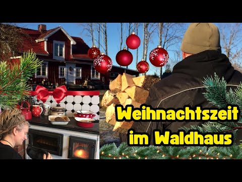 Unser Hof in Schweden - Weihnachtszeit im Waldhaus / ernten, backen, kochen mit der Küchenhexe