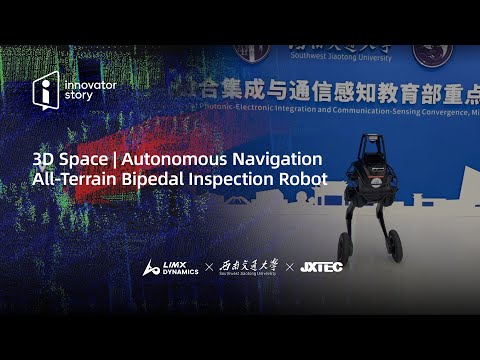 All-terrain Biped Inspection Robot | True Hands-free & Fully Autonomous